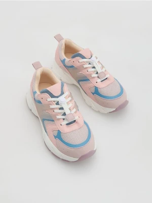 Reserved - Sneakersy ze stoperem - lawendowy