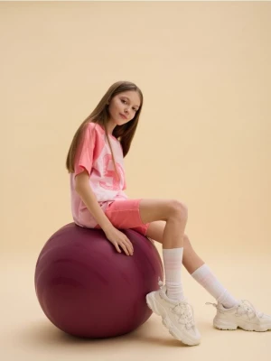 Reserved - Sneakersy ze stoperem na pięcie - biały