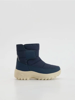 Reserved - Śniegowce z hydrofobowej tkaniny - granatowy