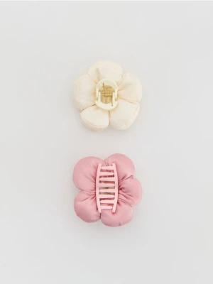 Reserved - Spinki do włosów 2 pack - brudny róż