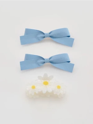 Reserved - Spinki do włosów 3 pack - wielobarwny