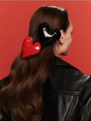 Reserved - Spinki w kształcie serca 2 pack - wielobarwny