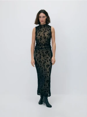 Reserved - Spódnica maxi - czarny