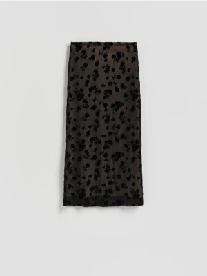 Reserved - Spódnica maxi - czarny