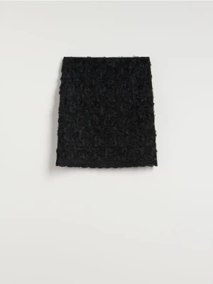 Reserved - Spódnica mini - czarny