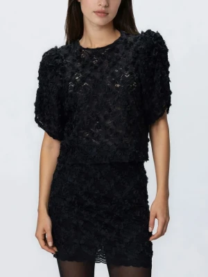 Reserved - Spódnica mini - czarny