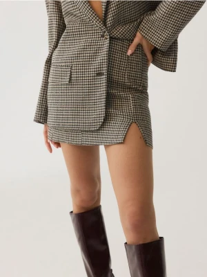 Reserved - Spódnica mini z wiskozą - wielobarwny