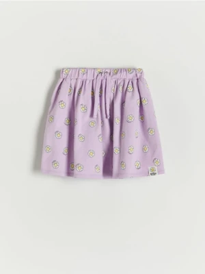 Reserved - Spódnica SmileyWorld® - lawendowy
