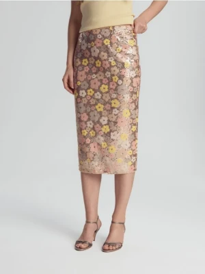 Reserved - Spódnica z cekinami - wielobarwny