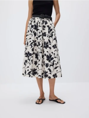 Reserved - Spódnica z paskiem - wielobarwny