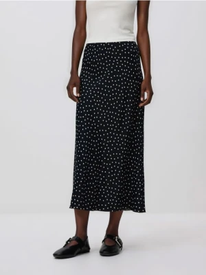 Reserved - Spódnica z wiskozy - czarny