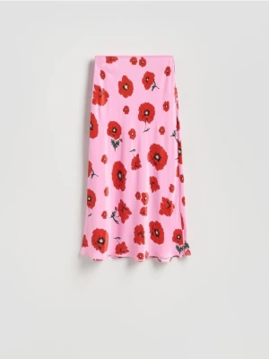 Reserved - Spódnica z wiskozy - różowy