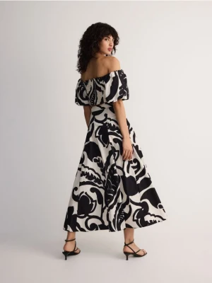 Zdjęcie produktu Reserved - Spódnica ze wzorzystej tkaniny - wielobarwny