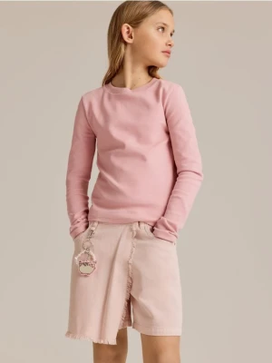 Reserved - Spódnico-szorty Pusheen - brudny róż