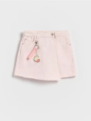 Reserved - Spódnico-szorty Pusheen - pastelowy róż