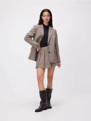 Reserved - Spódnico-szorty w kratę - wielobarwny