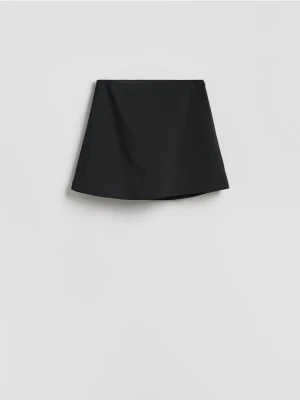 Reserved - Spódnico-szorty z dodatkiem wiskozy - czarny