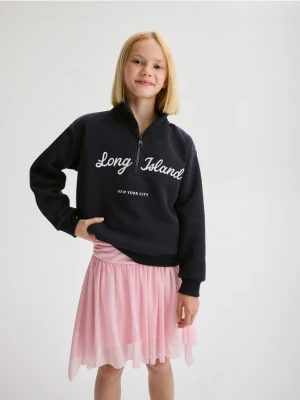 Reserved - Spódniczka z falbanką - różowy