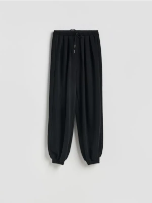 Reserved - Spodnie balloon - czarny