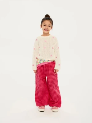 Reserved - Spodnie balloon - czerwony