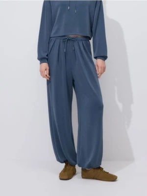 Reserved - Spodnie balloon - granatowy