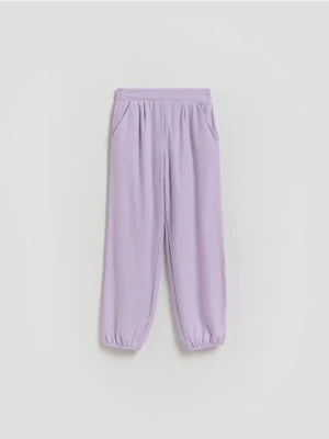 Reserved - Spodnie bombacho - lawendowy