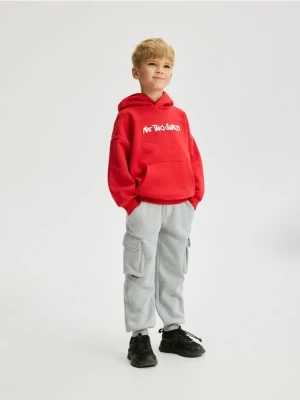 Reserved - Spodnie cargo - jasnoszary