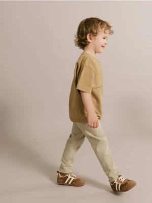 Zdjęcie produktu Reserved - Spodnie carrot fit - zielony