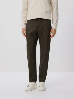 Reserved - Spodnie carrot fit - zielony