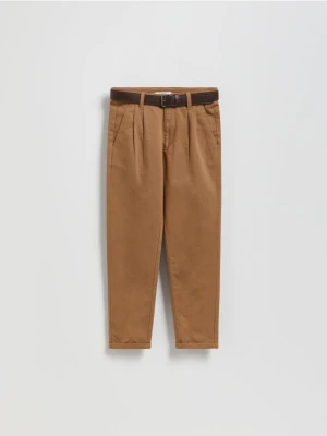 Reserved - Spodnie chino - brązowy