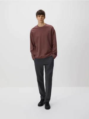 Reserved - Spodnie chino carrot - ciemnoszary