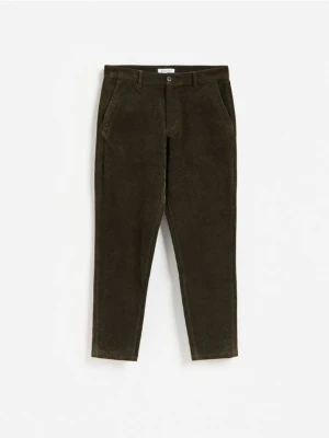 Reserved - Spodnie chino carrot - zielony