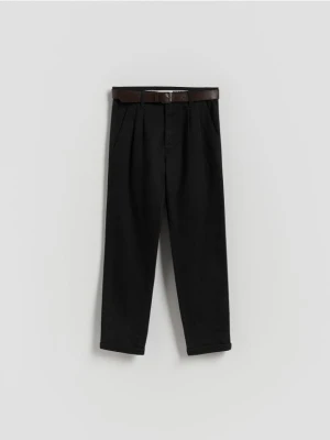 Reserved - Spodnie chino - czarny