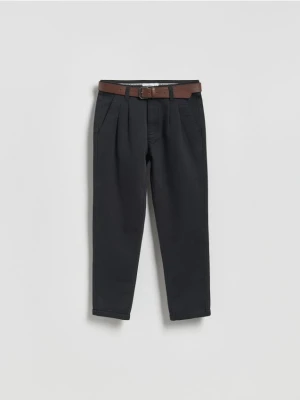 Reserved - Spodnie chino - czarny