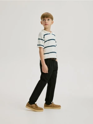 Reserved - Spodnie chino - czarny