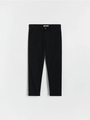 Reserved - Spodnie chino regular fit - czarny