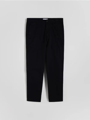 Reserved - Spodnie chino regular fit - czarny