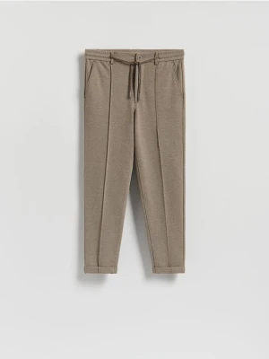 Reserved - Spodnie chino slim - beżowy