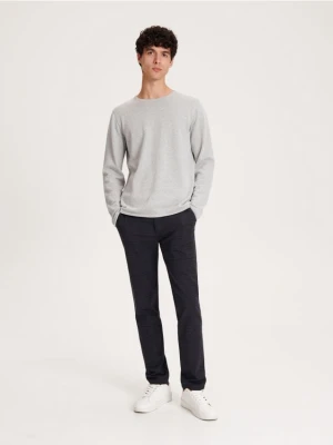 Reserved - Spodnie chino slim - ciemnoszary