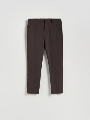Reserved - Spodnie chino slim fit - ciemnobrązowy