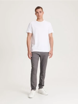 Reserved - Spodnie chino slim fit - ciemnoszary