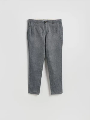 Reserved - Spodnie chino slim fit - ciemnoszary