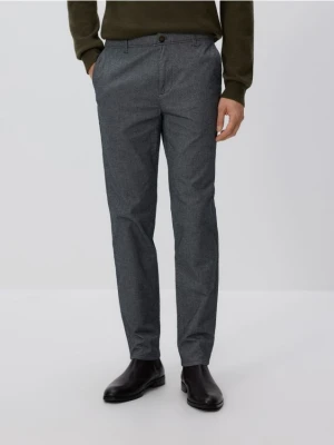 Reserved - Spodnie chino slim fit - ciemnoszary