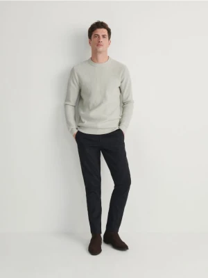 Reserved - Spodnie chino slim fit - czarny