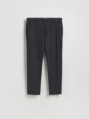 Reserved - Spodnie chino slim fit - czarny