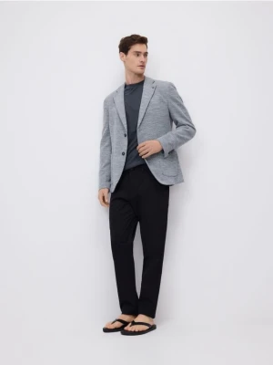 Reserved - Spodnie chino slim fit - czarny