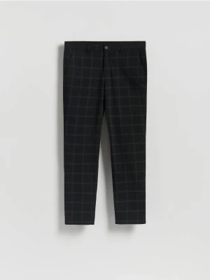 Reserved - Spodnie chino slim fit - czarny