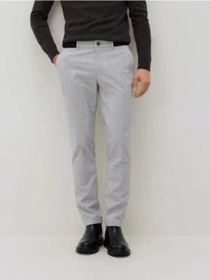 Reserved - Spodnie chino slim fit - jasnoszary