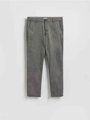 Reserved - Spodnie chino slim fit - szary
