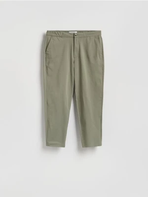 Reserved - Spodnie chino slim fit - szary